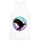 Crow City Ladies Racerback Performance Tank Top