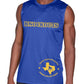 Knockouts Men's Performance Muscle Tank Royal Blue