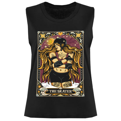 The Skater Ladies Muscle Tank