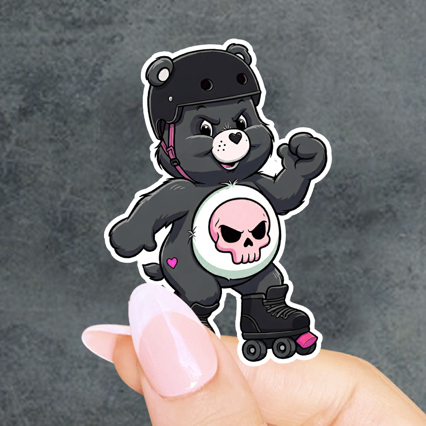 Bruiser Bear Sticker